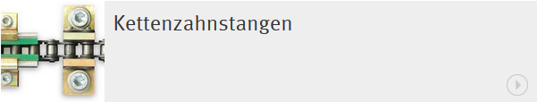 Kettenzahnstangen des Technischen Büro TOBER für mechanische Antriebstechnik